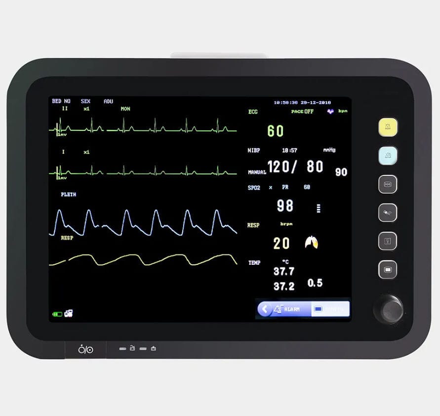 紧凑型多参数监护仪 Zhengzhou Olive Electronic Technology 便携式 ECG TEMP