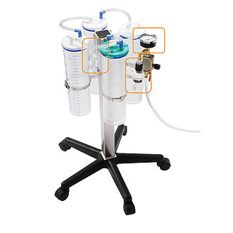 电动手术吸引器 Lily Medical Corporation 带滑轮