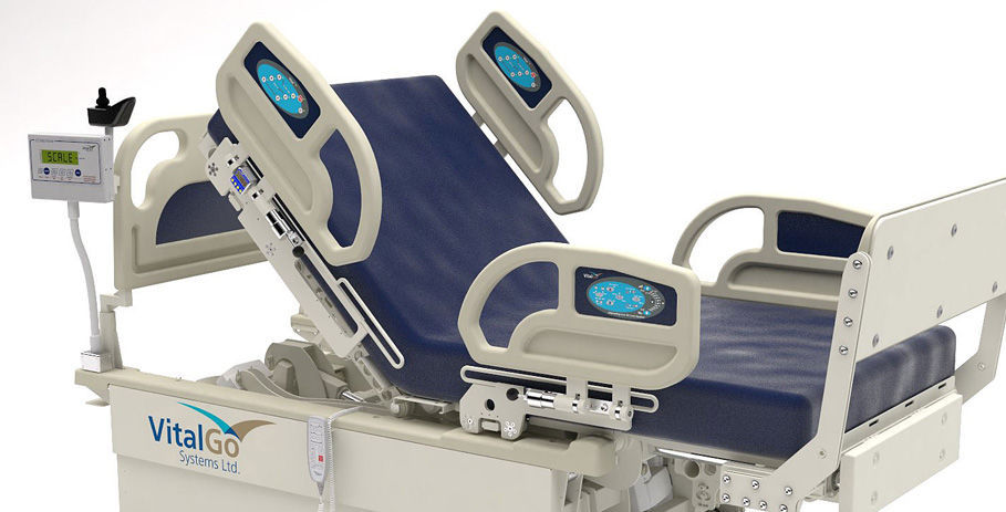 直立病床 / 用于医院 / 电动 / 高度可调节 425 lb.