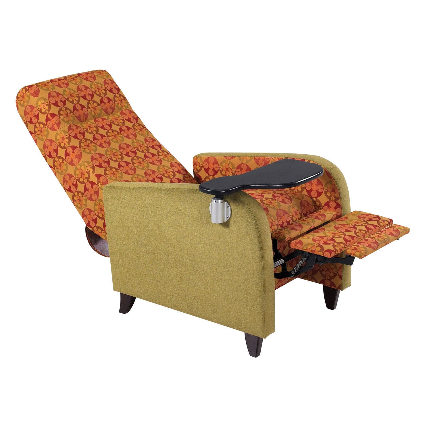 斜躺式休息椅 / 滑轮 / 带脚托 high point furniture industries