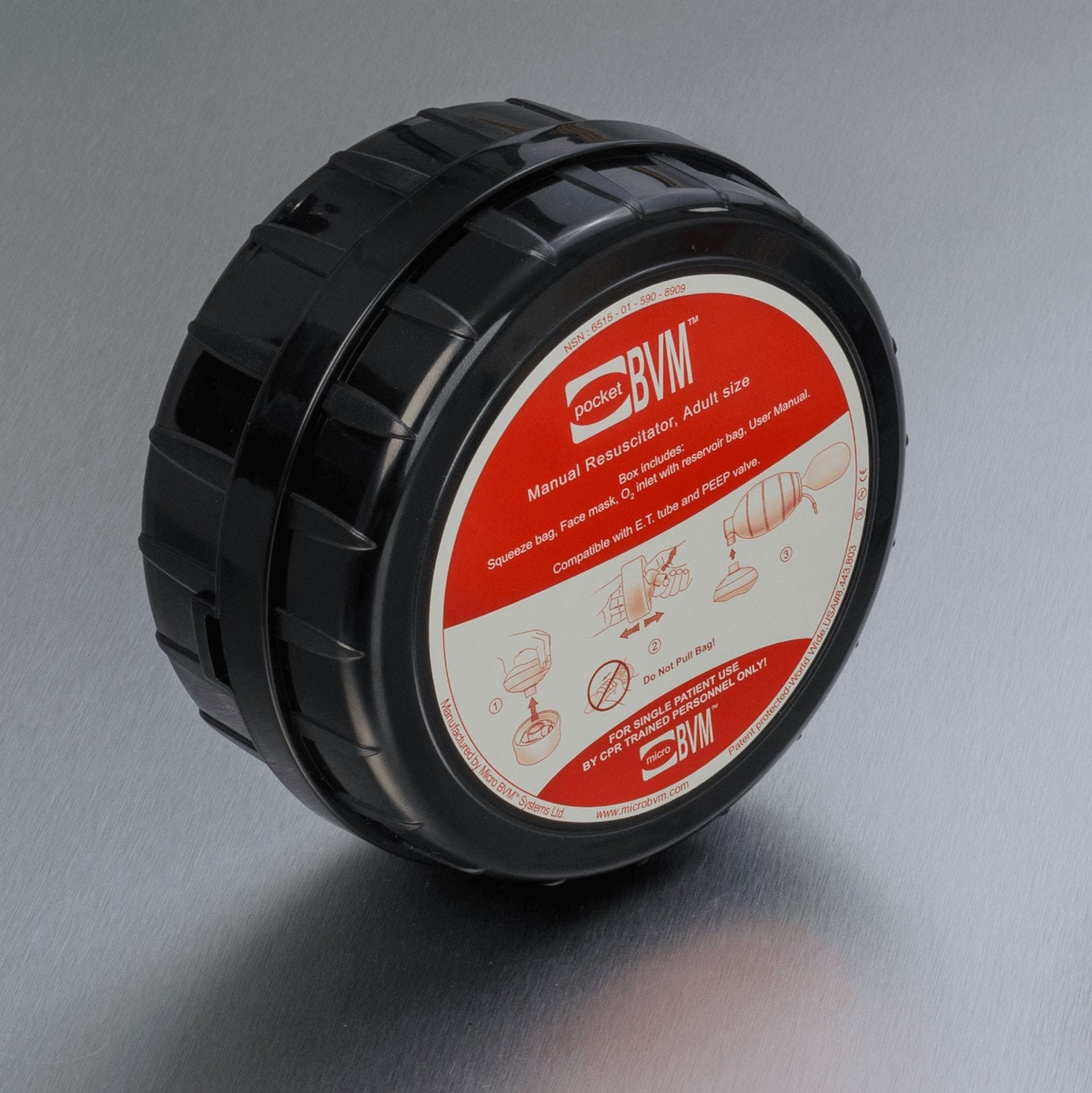 救护车人工复苏器- BVM - Micro BVM - 硅胶/ 带阀门/ 一次性