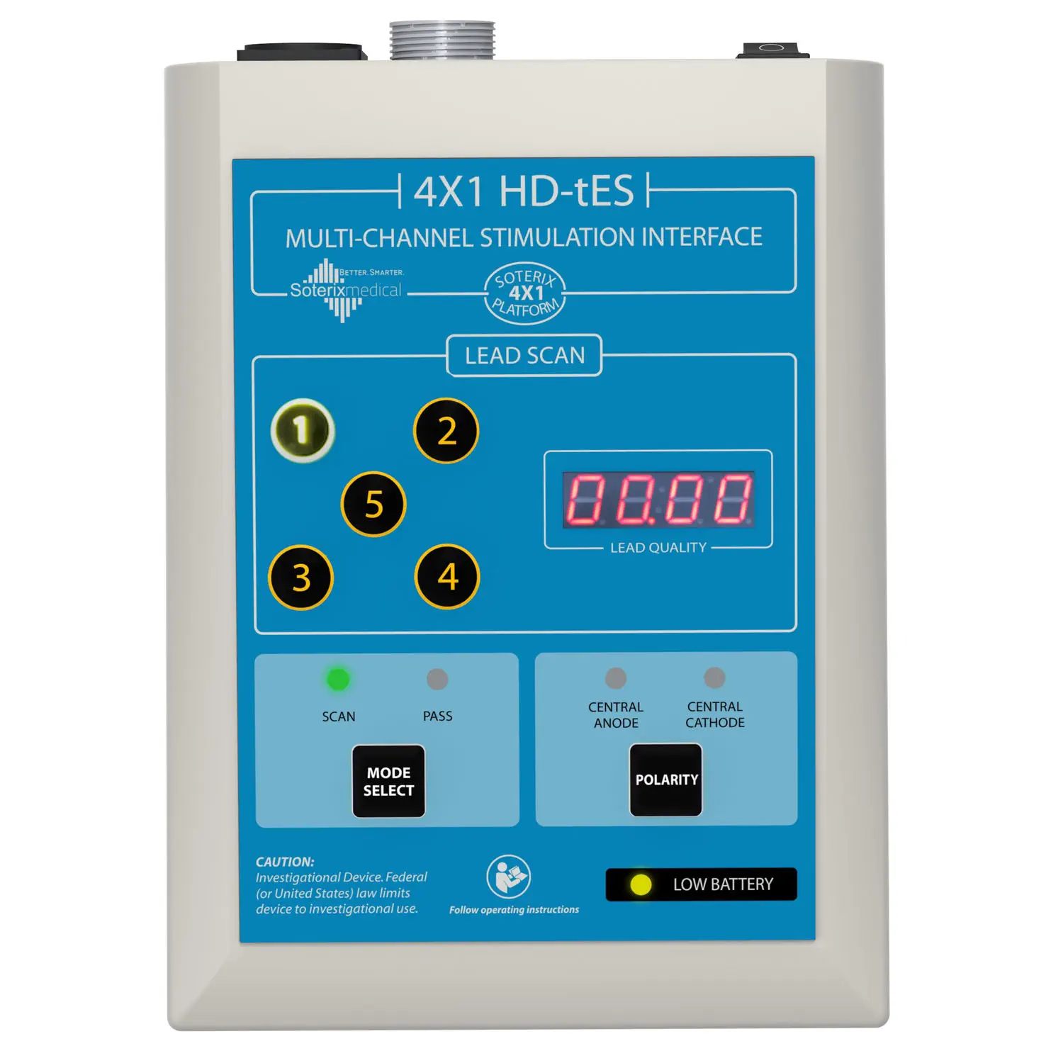 TDCS电经颅刺激器- 4×1 HD-tES - Soterix Medical - tACS / tRNS