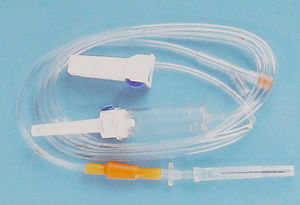 带Y型连接器输液器 1