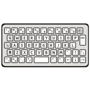 带数字键区键盘