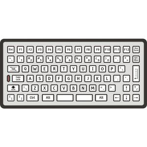带数字键区键盘