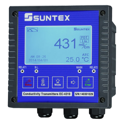 电导率发送器 - EC-4310  - Suntex Instruments - 用于水分析 / 无线网络型