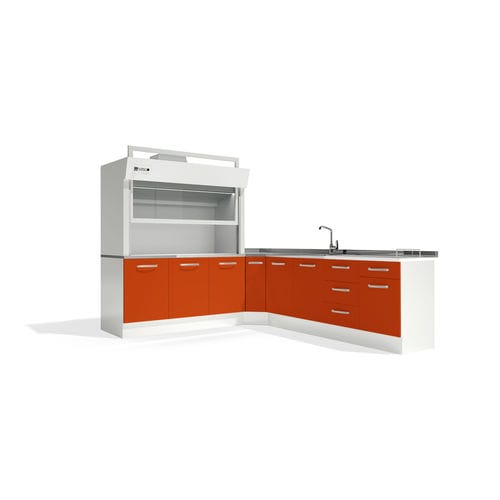 医用储藏柜 - FURNITURE "B" - LORAN - 用于牙科器械 / 用于医院 / 带门