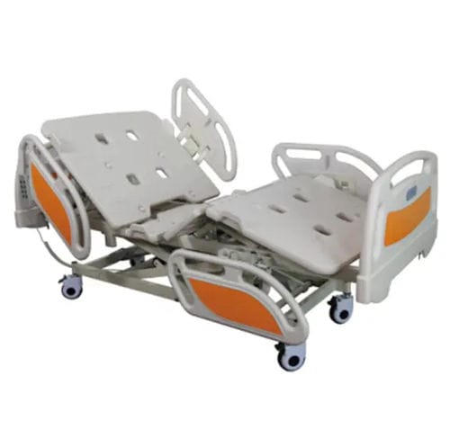 医院病床 - DF3935X - Pinxing Medical Equipment - 电动 / 带滑轮 / 4分区式