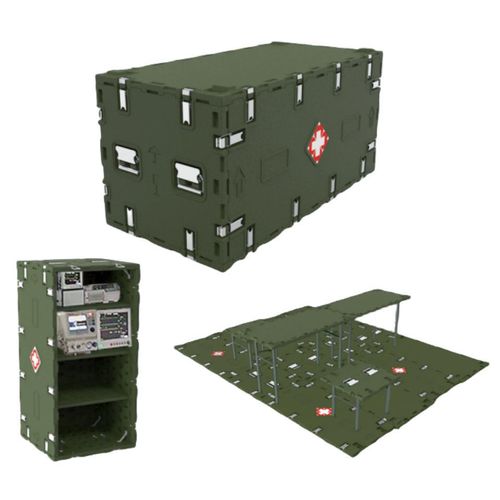 运输包装盒子 - PX1266  - Pinxing Medical Equipment - 塑料 / 重复使用型