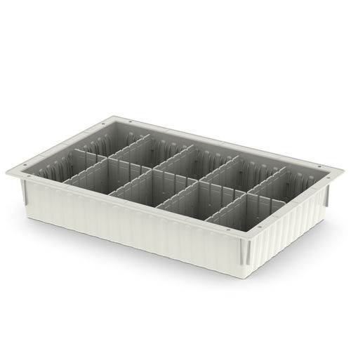 医用托盘 - 10X40X60 cm - Pegasus Medical Concepts - ABS / 模块化