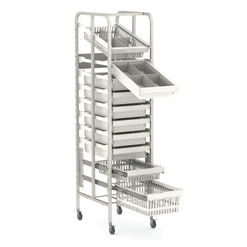 存储架 - Rack System U - Pegasus Medical Concepts - 移动式 / 模块化 / 篮式