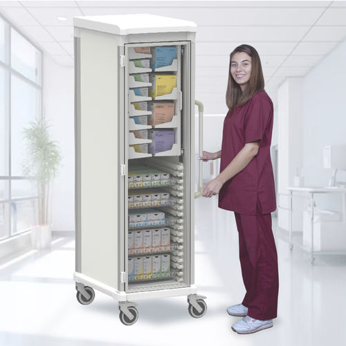 缝合手推车 - Dual-access - Pegasus Medical Concepts - 医用 / 手术 / 用于无菌物品