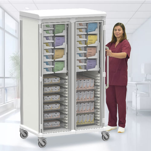 缝合手推车 - Two Columns Dual-access - Pegasus Medical Concepts - 医用 / 手术 / 用于器械