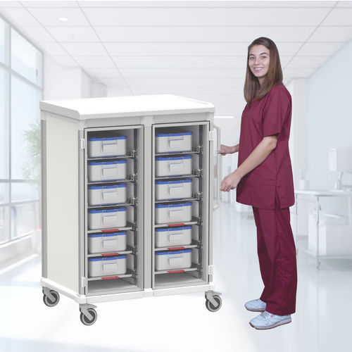 CSSD推车 - Pegasus Medical Concepts - 用于消毒材料 / 医院用 / 用于器械