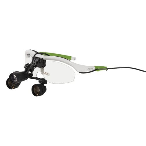 眼镜框双筒放大镜 - NTZ-BLD-3 - US Ophthalmic - 带有医用头灯