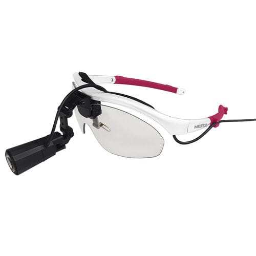 手术头灯 - NSI-X 100 - US Ophthalmic - LED式 / 充电电池 / 用于双筒放大镜