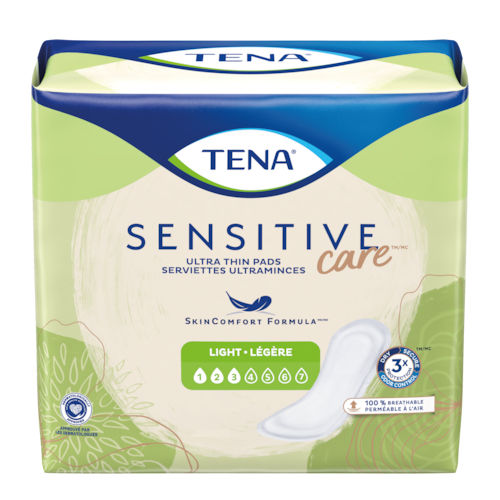 女性卫生巾 - Ultra Thin Light - TENA - 呼吸 / 每盒30