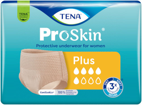 女性纸尿裤 - Proskin™ Plus - TENA - S / L / M