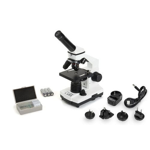 光学显微镜 - LABS CM400 - Celestron - 实验室 / 单目 / 台式
