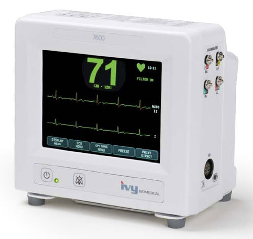 紧凑型病人监护仪 - 7600 - Ivy Biomedical Systems Inc - ECG / 重症监护 / 脉搏波形分析