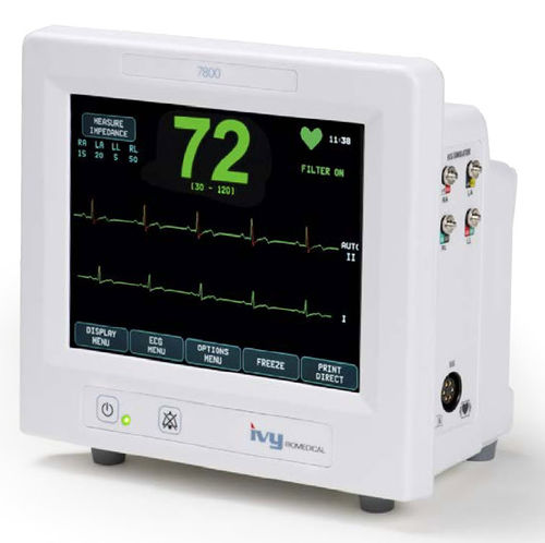 紧凑型病人监护仪 - 7800 - Ivy Biomedical Systems Inc - ECG / 重症监护 / 脉搏波形分析