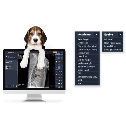 兽医放射学软件 - ExamVue Duo - JPI Healthcare Solutions - 分析 / 管理 / 诊断