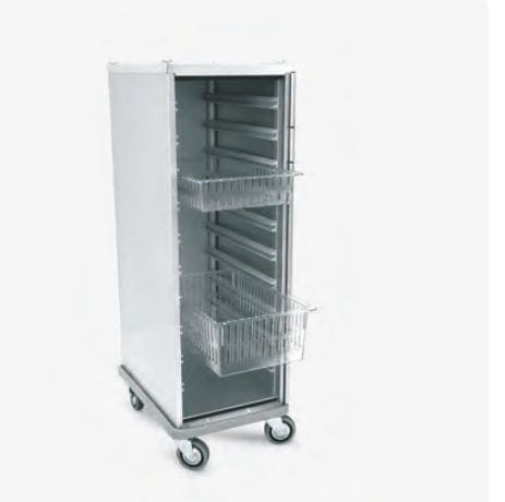 手术器械柜子 - N204ISO series - Nuova BN - 用于医院 / 带滑轮 / 带容器