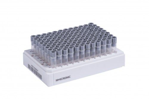 V形底部试管 - MP32120, MPW52319LBC3 - MICRONIC - 聚丙烯 / 用于样品存储 / 螺旋式塞子