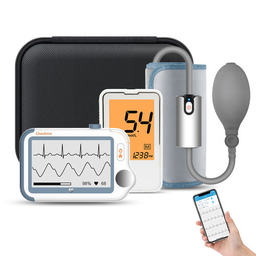 便携式生命体征监护仪 - Checkme Suit - Shenzhen Viatom Technology Co., Ltd. - ECG / 温度 / PNI