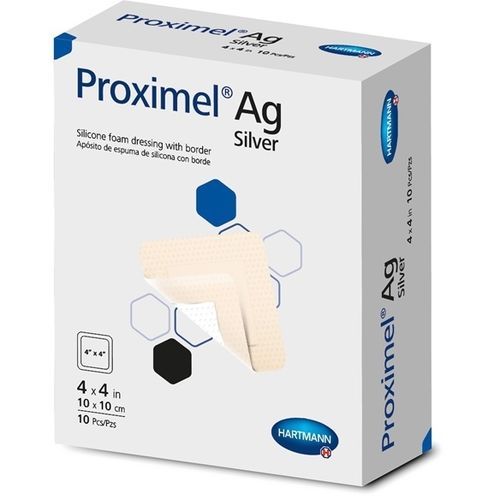 硅伤口敷布 - Proximel® Ag - Hartmann - 呼吸 / 防水 / 非粘性