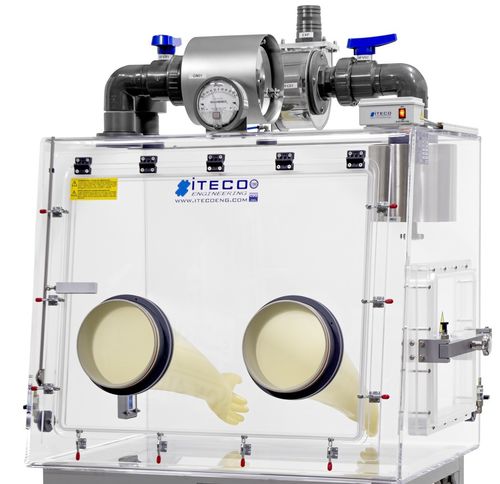 研究开发手套式操作箱 - EL102F - ITECO Engineering Italy - 密闭 / 台式 / 丙烯塑料