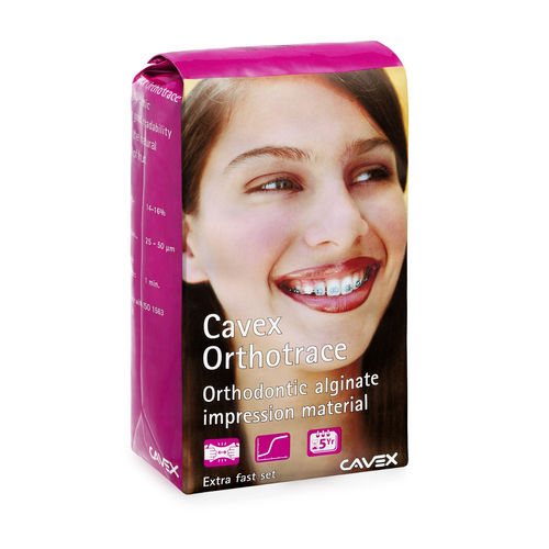 藻酸盐牙科材料 - Orthotrace - Cavex Holland BV - 用于印模托盘 / 正畸