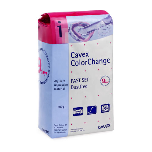 藻酸盐牙科材料 - ColorChange - Cavex Holland BV - 用于印模托盘 / 正畸