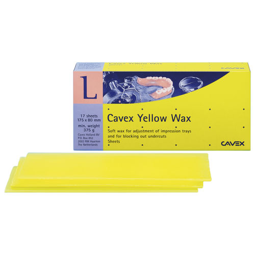 蜡牙科材料 - Cavex Yellow  - Cavex Holland BV - 牙科实验室