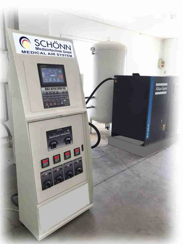 医用压缩空气系统 - Schönn Medizintechnik - 牙科 / 螺杆 / 固定式