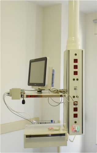 医用吊塔 - SACP-90 - Schönn Medizintechnik GmbH - 吊顶 / 重症监护 / 用于手术室