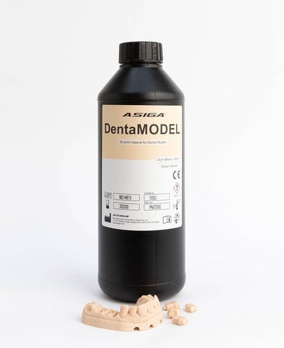 树脂材质牙科材料 - DentaMODEL - ASIGA - 模型制作 / 用于3D打印 / 用于牙冠
