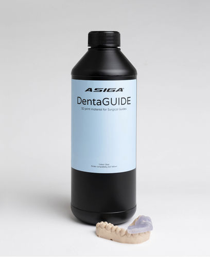 树脂材质牙科材料 - DentaGUIDE - ASIGA - 用于3D打印 / 液体 / 生物相容性