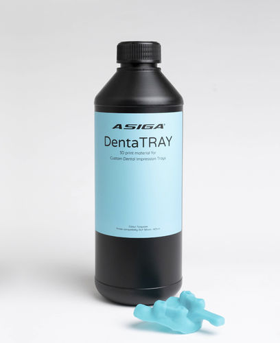 树脂材质牙科材料 - DentaTRAY - ASIGA - 用于印模托盘 / 用于3D打印 / 液体