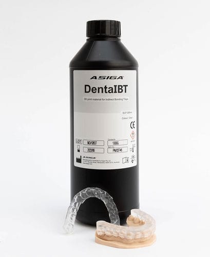 树脂材质牙科材料 - DentaIBT - ASIGA - 用于印模托盘 / 用于3D打印 / 正畸