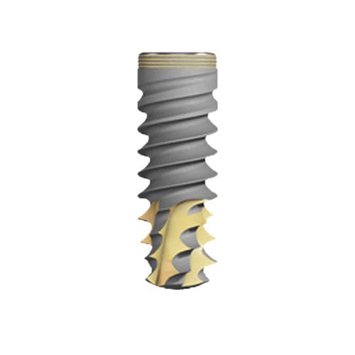 圆锥形牙齿植入物 - Shark Dental Implant - Bhi Implants - 钛 / 内六角形 / 单疗程