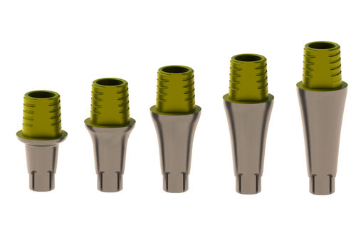 钛种植体基台 - 5.5 mm | Kontact, Kontact S&reg; - BIOTECH DENTAL - 外部 / 直线型 / CAD/CAM