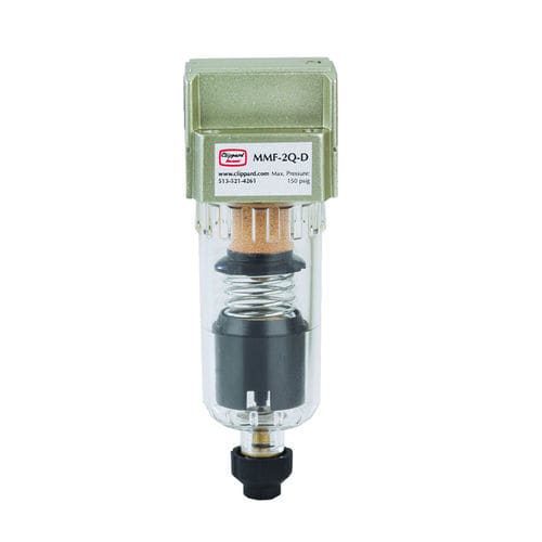 颗粒过滤器 - MMF-2P-D - Clippard - 用于液体 / 空气 / 实验室