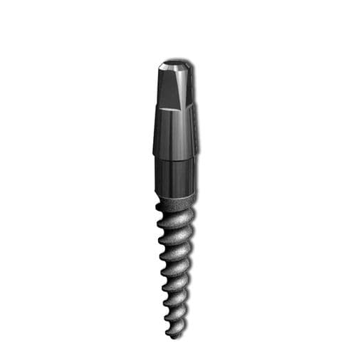 锥形牙齿植入物 - DOP series - Dentin Implants Technologies LTD - 钛 / 外六角形 / 窄