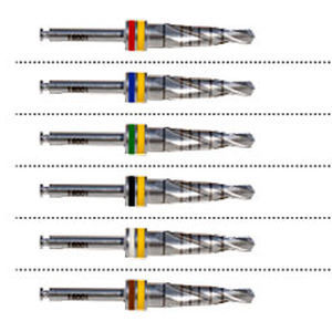 口腔移植手术钻头 - DDR-C0 series - Dentin Implants Technologies LTD - 不锈钢 / 平行