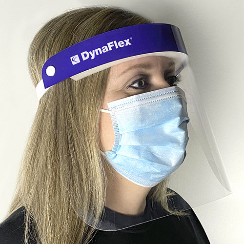 10个每盒防护面罩 - 0837 - DynaFlex - 蓝色 / 透气