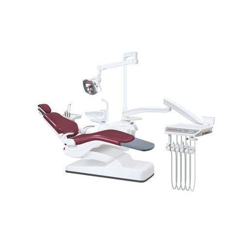 带电动椅牙科治疗设备 - ZA-208Q3 - Foshan Ziann Medical Apparatus Co., Ltd - 具有活动头枕 / 带器械架 / 带LED照明