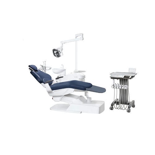 带电动椅牙科治疗设备 - ZA-208Q1 - Foshan Ziann Medical Apparatus Co., Ltd - 具有活动头枕 / 带器械架 / 带LED照明