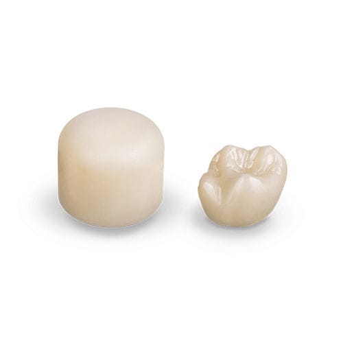 氧化锆牙科材料 - BruxZir® NOW - Glidewell Europe - 牙齿修复 / 铣削