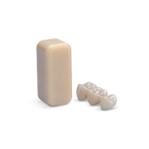氧化锆牙科材料 - BruxZir® NOW - Glidewell Europe - 铣削